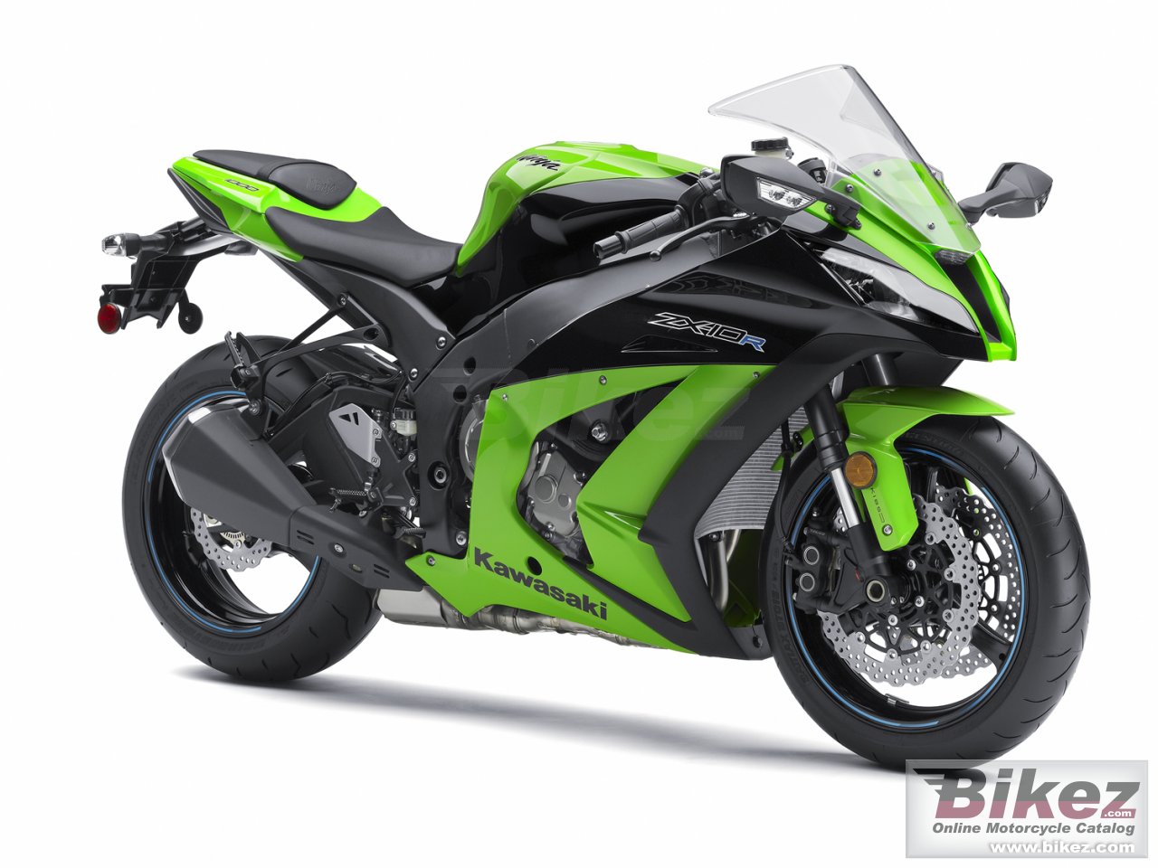 Big Kawasaki ninja zx-10r abs picture and wallpaper from Bikez.com